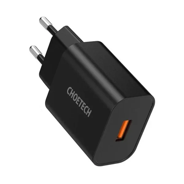 Buy-Chetech-Original-18W-Wal-3 Choetech Quick Charge 3.0 18W 3A USB Wall Charger - EU Plug - Black - Q5003 - GC - Image 5