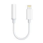 Choetech Lightning To 3.5MM Headphone Adapter - White - AUX005 - GC