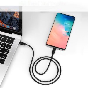 Choetech USB Type C To USB Type C cable 3A 3m - Black - CC0004 - GC - Image 2