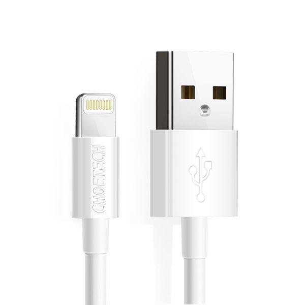 Choetech USB to Lightning Cable Apple Mfi Certified (1.8m/5.9ft) - White - IP0027 - GC - Image 6