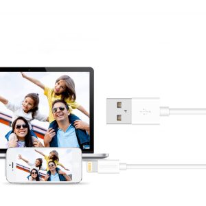 Choetech USB to Lightning Cable Apple Mfi Certified (1.8m/5.9ft) - White - IP0027 - GC - Image 3