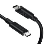 Choetech USB-C To USB-C USB 4 Gen3 100W 40Gbps / 8K (0.8m) Cable - Black - XCC-1028 - GC
