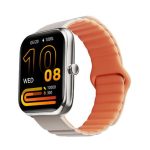 Haylou RS4 Max Calling Smart Watch with 1.91 HD Display & Dual Straps - Silver