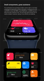 Mi Band 8 Pro Fitness Band - Black - Image 2