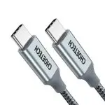 CHOETECH 100W USB Type C Braided Fast Charging Cable 6.6FT /1.8M - Grey - XCC-1002 - GC