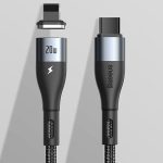 Baseus Zinc Magnetic Safe Fast Charging Data Cable Type-C To IPhone 20W 1M - Black