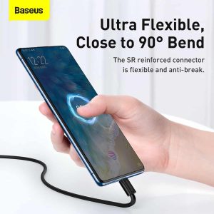 Baseus Superior Series Fast Charging Data Cable USB to Micro 2A 1M - Black - Image 8