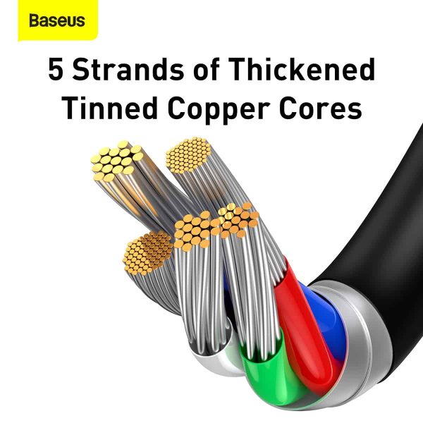 Baseus Superior Series Fast Charging Data Cable Type-C to iPhone PD 20W 1M - Black - Image 4