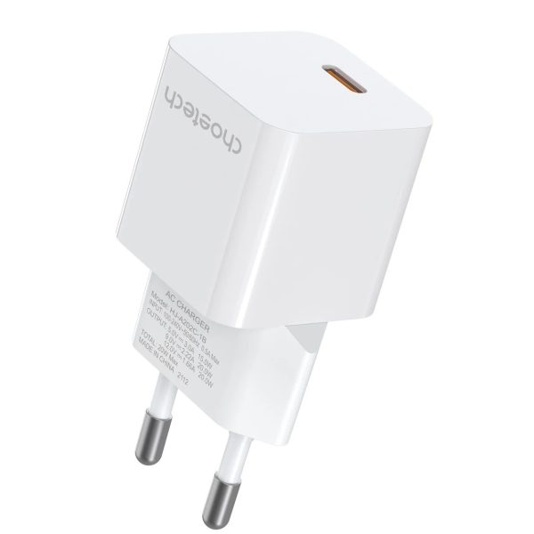 Choetech 20W PD Mini Charger - White - EU Plug - PD5010 - GC - Image 6