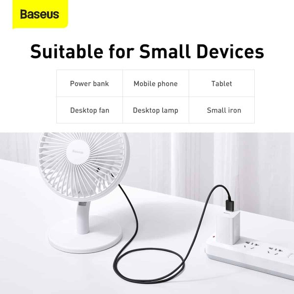 e-26 Baseus Superior Series Fast Charging Data Cable USB to Micro 2A 1M - Black - Image 5
