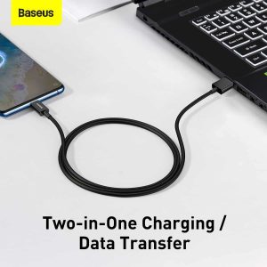 Baseus Superior Series Fast Charging Data Cable USB to Micro 2A 1M - Black - Image 4