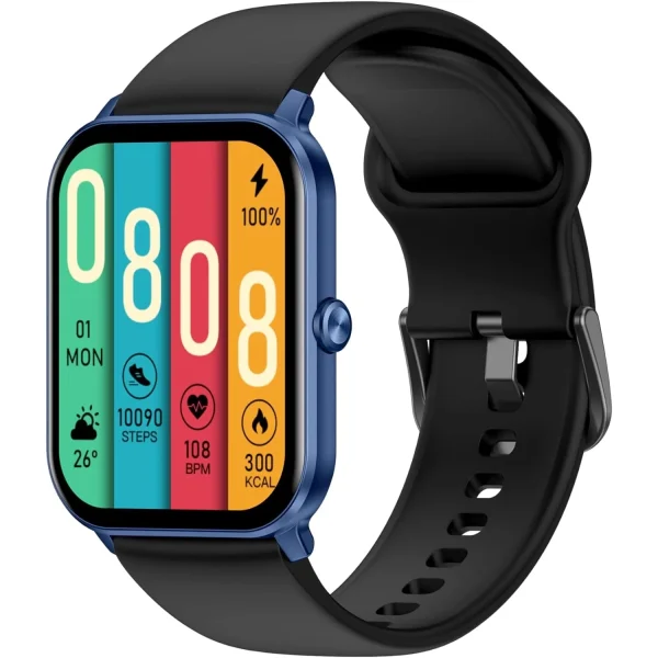 kieslect-1 Kieslect Ks Mini Bluetooth Calling Smart Watch with 1.78″ HD Colorful Amoled Display - Blue - OP - Image 1