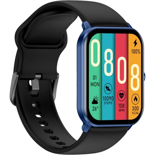 kieslect-3 Kieslect Ks Mini Bluetooth Calling Smart Watch with 1.78″ HD Colorful Amoled Display - Blue - OP - Image 2