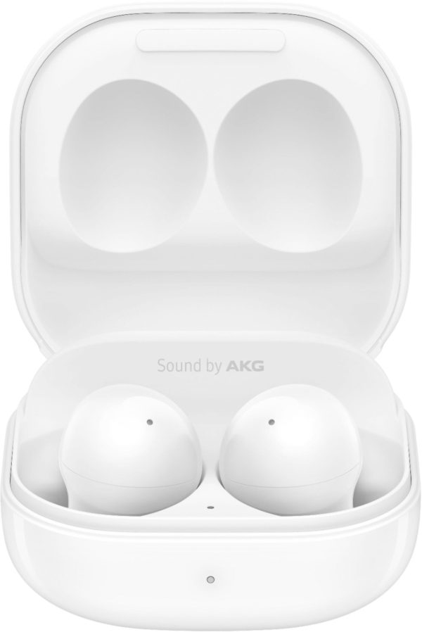 samsung_galaxy_buds2_true_wireless_earbuds_-_white_1-_tejar SAMSUNG Galaxy Buds 2 True Wireless Earbuds Noise Cancelling Ambient Sound Bluetooth Lightweight Comfort Fit Touch Control - White - Image 1