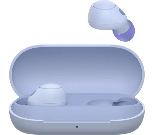 Sony WF-C700N Truly Wireless Noise Canceling in-Ear Bluetooth Earbud Headphones with Mic and IPX4 Water Resistance - Blue - Image 8