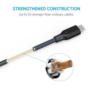 Anker PowerLine Micro 3ft - Black - A8132H12 - Image 4