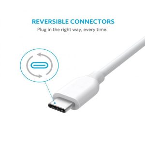 Anker PowerLine USB-C To USB 3.0 3ft - White - A8163H21 - Image 3