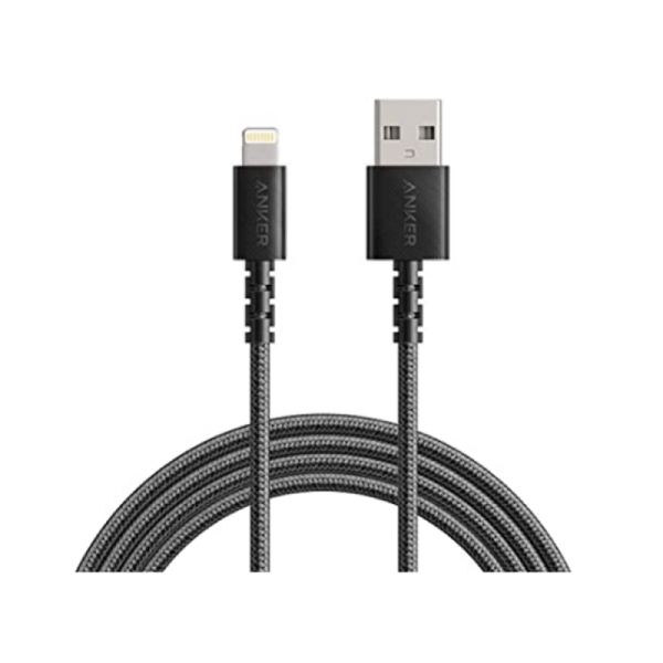 1631367434_1615983941_96_copy Anker PowerLine Select+ USB Cable With Lightning Connector 6ft - Black - A8013H11 - Image 1