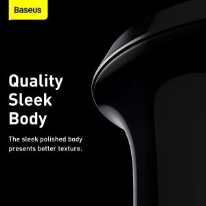 Baseus Grain Dual USB Car Charger 4.8A - Black - Image 4