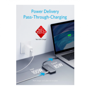 Anker PowerExpand 341 USB-C Hub 7-In-1 - Black - A8346HA1 - Image 4