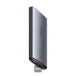 Baseus GaN5 Pro Ultra-Slim Fast Charger C+U 65W CN With Type C to Type C Cable - Gray