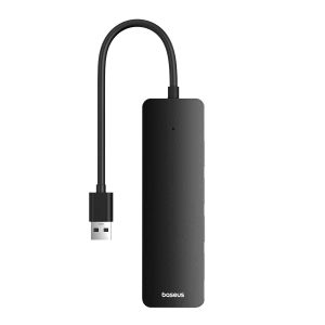 Baseus UltraJoy Series 4-Port HUB Lite USBA to 4 USB3.0 - Black