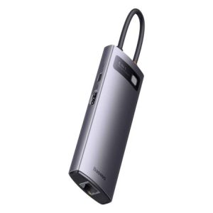 Baseus StarJoy 6-Port Type-C HUB Adapter - Gray - Image 2