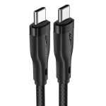 Acefast Acewire Pro 60W High Power USB-C to USB-C Braided charging data cable - 1.2 M - 3.94 feet - Black - C8-03