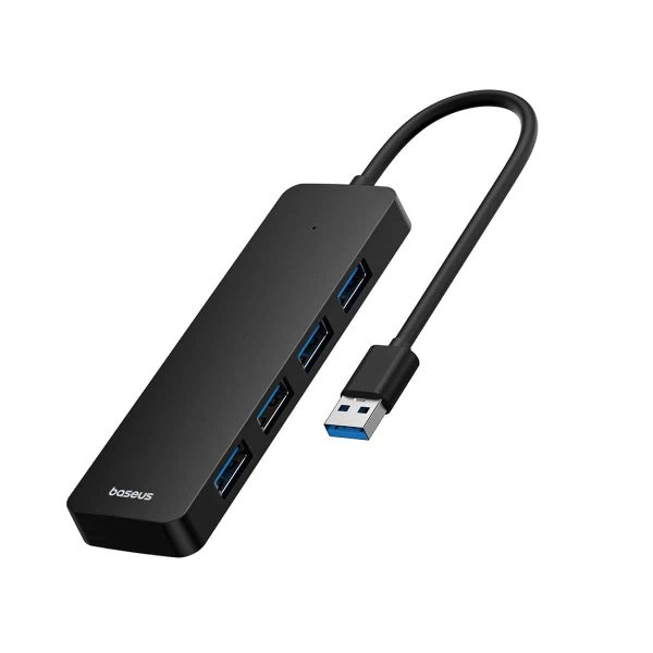 Baseus UltraJoy Series 4-Port HUB Lite USBA to 4 USB3.0 - Black - Image 8