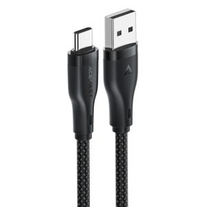 Acefast Acewire Pro High Power USB-A to USB-C charging data cable - 1.2 M - 3.94 Feet - Black - C8-04 best price in Pakistan