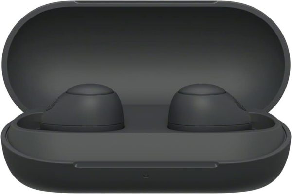 Sony WF-C700N Truly Wireless Noise Canceling in-Ear Bluetooth Earbud Headphones with Mic and IPX4 Water Resistance - Black - Image 2