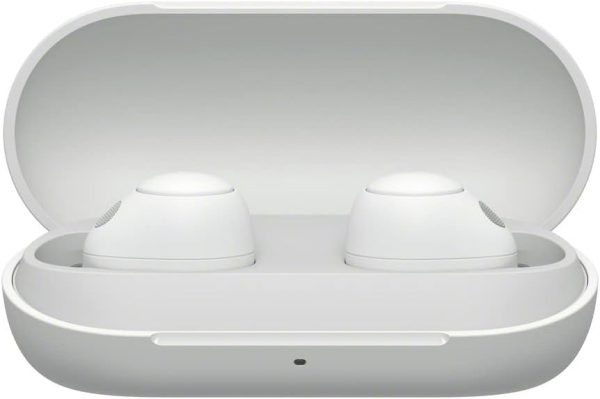 41wdNhaaAbL._AC_SL1200_ Sony WF-C700N Truly Wireless Noise Canceling in-Ear Bluetooth Earbud Headphones with Mic and IPX4 Water Resistance - White - Image 8