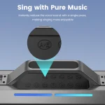 SOUNARC K1 150W Karaoke Party Speaker with Dynamic 2.2 Channel System, 2 Wireless Mics & more - Black - Image 15