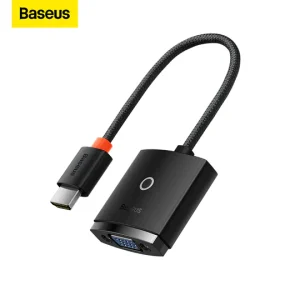 Baseus Lite Series HDMI to VGA Adapter - Black