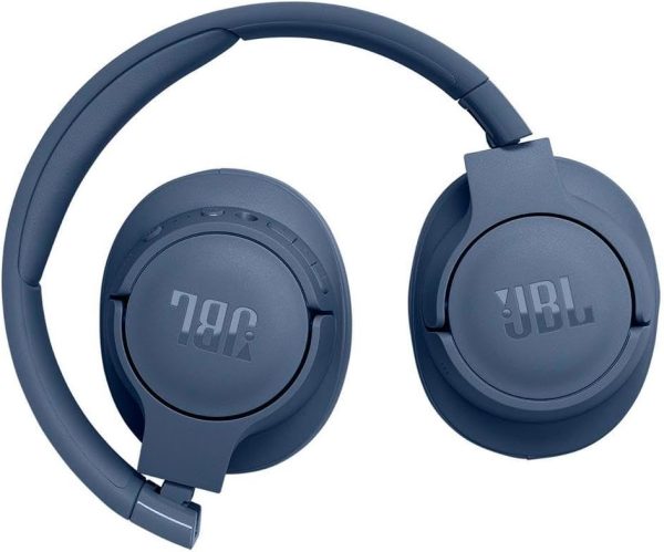 JBL Tune 770NC Wireless Over Ear ANC Headphones with Mic Upto 70 Hrs Playtime Speedcharge Google Fast Pair Dual Pairing BT 5.3 LE Audio Customize on Headphones App - Blue - Image 2