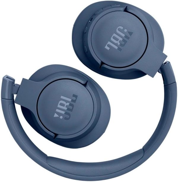 JBL Tune 770NC Wireless Over Ear ANC Headphones with Mic Upto 70 Hrs Playtime Speedcharge Google Fast Pair Dual Pairing BT 5.3 LE Audio Customize on Headphones App - Blue - Image 5