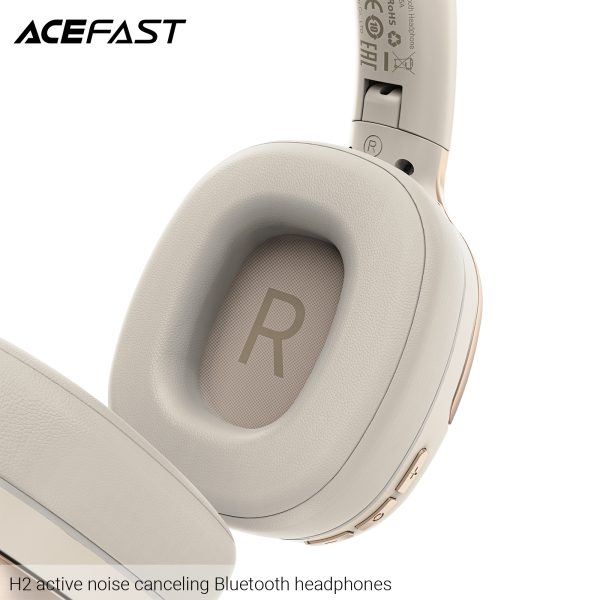 6 Acefast H2 noise canceling Bluetooth headphones - Black - Image 7