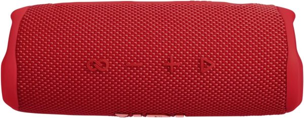 JBL Flip 6 Portable Bluetooth Speaker Powerful Sound And Deep Bass IPX7 Waterproof 12 Hours Of Playtime JBL PartyBoost for Multiple Speaker Pairing For Home Outdoor And Travel - Red - Image 6