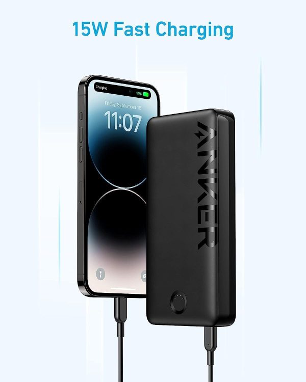 61ETOAi0CLL._AC_SL1500_ Anker 325 Powerbank Powercore PIQ 20,000mah - Black - A1286H11 - Image 4