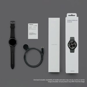 Samsung Galaxy Watch 6 Classic 43mm Smartwatch with Rotating Bezel Fitness Tracker Advanced Sleep Coaching Heart Monitor - Black - Image 6