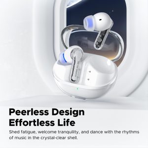 SoundPEATS Clear Wireless Earbuds - White - GC - Image 6