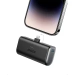 Anker Nano Powerbank 12W Lightning Connector - Black - A1645H11 - OP