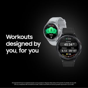 Samsung Galaxy Watch 6 Classic 43mm Smartwatch with Rotating Bezel Fitness Tracker Advanced Sleep Coaching Heart Monitor - Black - Image 4