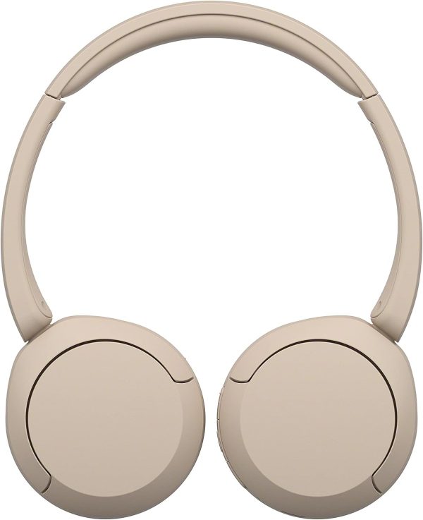 Sony WH-CH520 Wireless Headphones Bluetooth On-Ear Headset with Microphone - Beige - Image 8