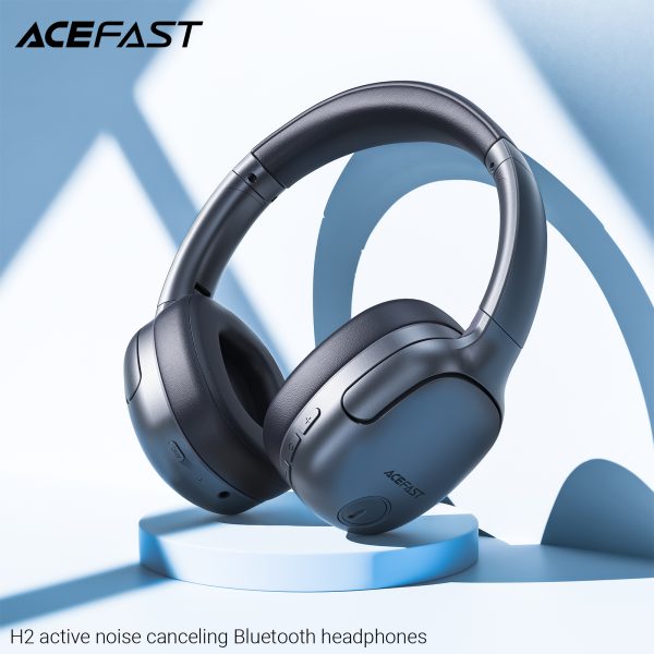 7 Acefast H2 noise canceling Bluetooth headphones - Black - Image 8