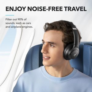 Anker Soundcore Q20i Hybrid Active Noise Cancelling Headphones - Blue - A3004H31 - OP - Image 8