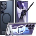 Galaxy S24 Ultra UPRO Pstand Series Case with Stand on Demand for Video Viewing - Black