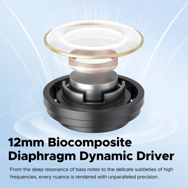 SoundPEATS Clear Wireless Earbuds Bluetooth 5.3 Earphone in Ear Buds 12mm Drivers Dual Mic with ENC Clear Calls Game Mode 40Hrs Playtime IPX4 Transparent Design - White - BB - Image 2