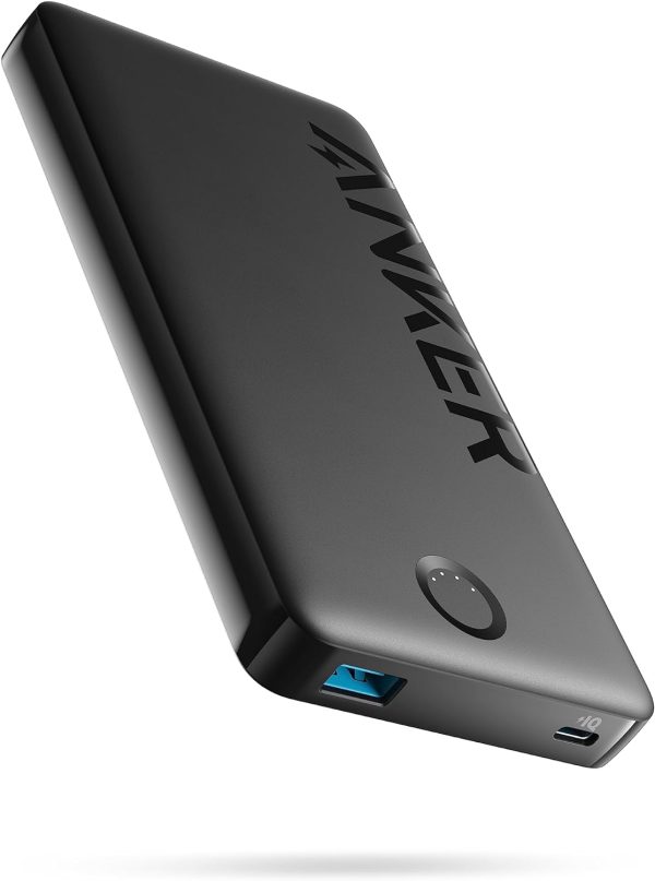 71GfLIrtFUL._AC_SL1500_ Anker 323 USB-C Powerbank PowerCore PIQ 10,000mah - Black - A1334H11 - OP - Image 1