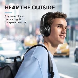 Anker Soundcore Q20i Hybrid Active Noise Cancelling Headphones - Blue - A3004H31 - OP - Image 4